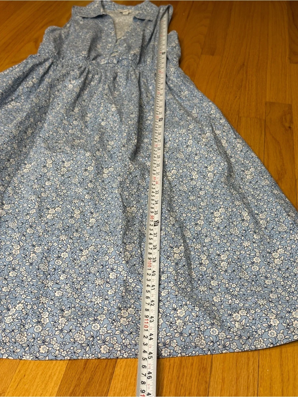 J. Crew Factory Printed Sleeveless Midi Dress